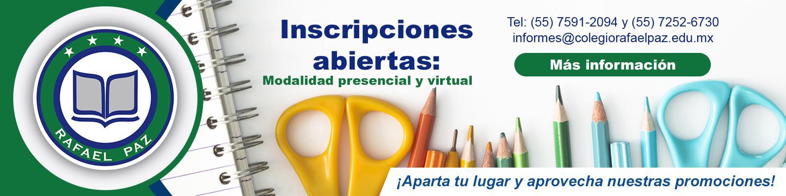 inscripciones abertas